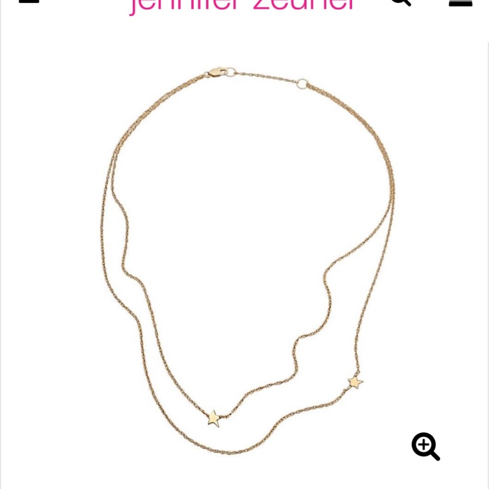 Jennifer Zeuner star necklace
